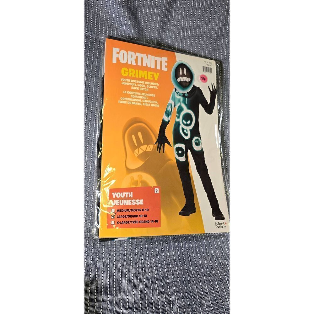 Large Fortnite Grimey Youth Costume by InSpirit Designs